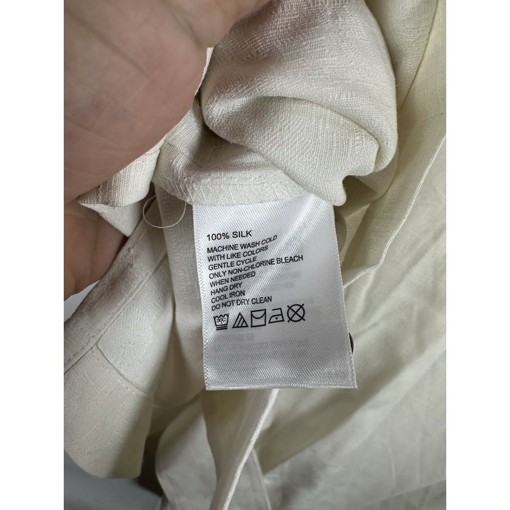 NWT Tommy Bahama Shirt Men's 2XL Isle Be There Silk Camp Hawaii Embroidered $168 - Picture 6 of 9